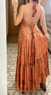 Oasis Silk Maxi Dress