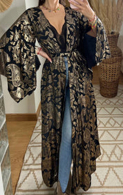 Natural Kaftan Maxi Dress