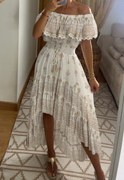 Mistic Asymetric Maxi Dress