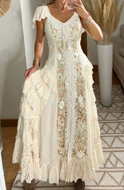 Boho Western Maxi Dress
