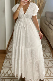 Brocade Maxi Dress